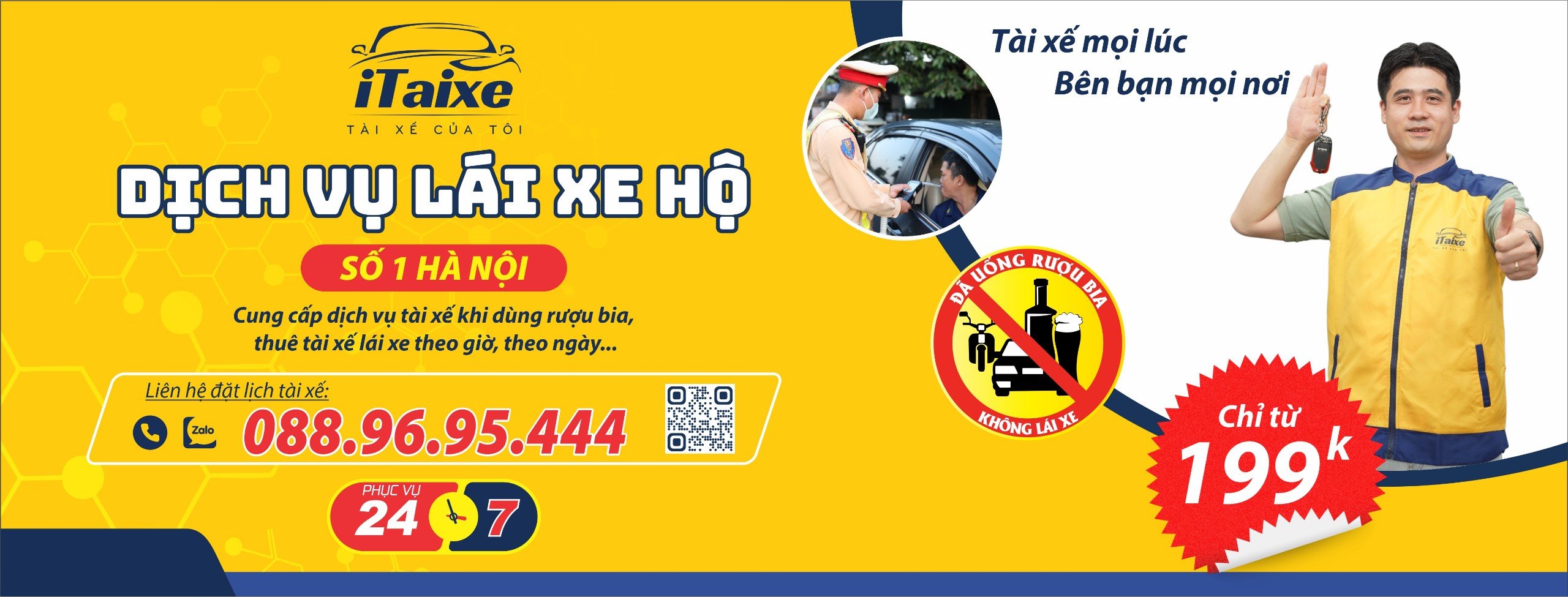 Dịch vụ lái xe hộ số 1
